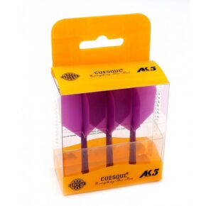 Misaladejuegos Plumas Cuesoul Flights AK5 Shape L Morada  AK-54YS-L - Imagen 2