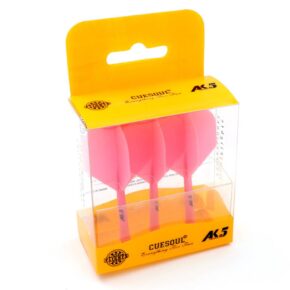 Misaladejuegos Plumas Cuesoul Flights AK5 Shape S Rosa  AK-56YS-S - Imagen 2