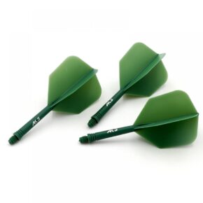 Misaladejuegos Plumas Cuesoul Flights AK5 Shape S Verde  AK-53YS-S