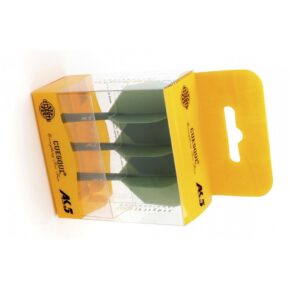 Misaladejuegos Plumas Cuesoul Flights AK5 Shape S Verde  AK-53YS-S - Imagen 3
