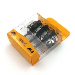 Misaladejuegos Plumas Cuesoul Flights AK5 Shape Negra Skeleton Pattern S Black  AK-5KL12-S - Imagen 3