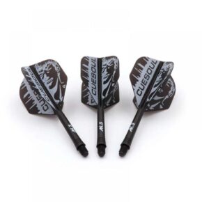 Misaladejuegos Plumas Cuesoul Flights AK5 Standard M Cuesoul Logo Black  CSAK-51XSG