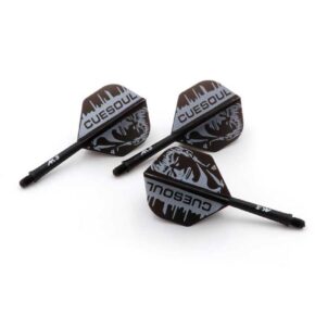 Misaladejuegos Plumas Cuesoul Flights AK5 Standard M Cuesoul Logo Black  CSAK-51XSG - Imagen 3