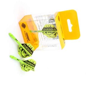 Misaladejuegos Plumas Cuesoul Flights AK5 Standard M Cuesoul Logo Green  CSAK-53XSG - Imagen 3