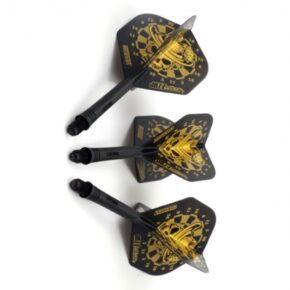 Misaladejuegos Plumas Cuesoul Flights AK5 Standard M Dartsboard Black Yellow  CS-JMAK51XKLTJ - Imagen 3