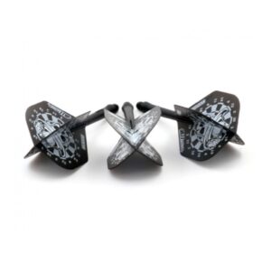 Misaladejuegos Plumas Cuesoul Flights AK5 Standard M Dartsboard Black White  CS-JMAK51XKLTB - Imagen 2