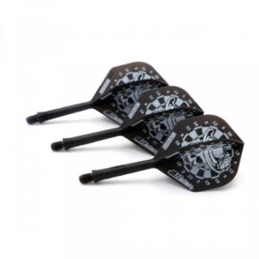 Misaladejuegos Plumas Cuesoul Flights AK5 Standard M Dartsboard Black White  CS-JMAK51XKLTB