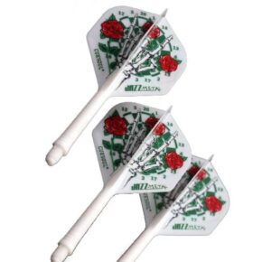 Misaladejuegos Plumas Cuesoul Flights AK5 Standard M Dartboard Skull Hand White  CS-JMAK58XSMG - Imagen 2