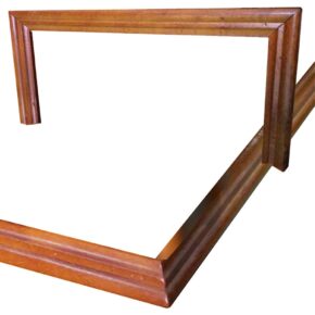 Misaladejuegos Madera Bordón Marco Portería y Embellezedor Mueble del Futbolin Duguespi