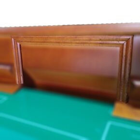 Misaladejuegos Madera Bordón Marco Portería y Embellezedor Mueble del Futbolin Duguespi - Imagen 4