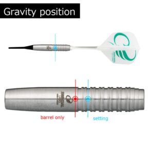 Misaladejuegos Dardos Cosmo Darts Essential Label G Value Pack 80% 17,5gr - Imagen 5