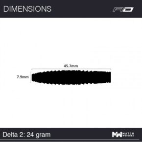 Misaladejuegos Dardos Red Dragon Delta 2 90% 24g RDD1897 - Imagen 6