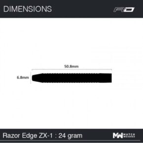 Misaladejuegos Dardos Red Dragon Razor Edge ZX-1 85% 24g RDD1902 - Imagen 5