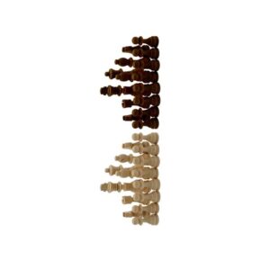 Misaladejuegos Juego Ajedrez Madera Softee 9cm  0010477 - Imagen 3