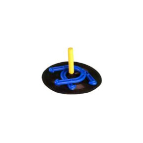 Misaladejuegos Juego Lanzamiento Herraduras Soporte + 4 Herraduras  0009649