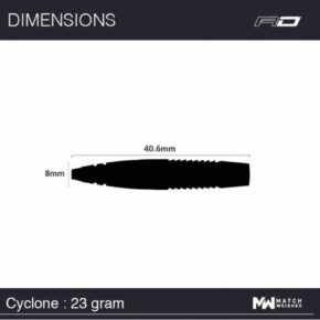 Misaladejuegos Dardos Red Dragon Cyclone 90% 23g RDD1988 - Imagen 6