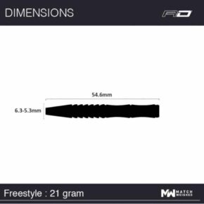 Misaladejuegos Dardos Red Dragon Freestyle V3 90% 21g RDD1816 - Imagen 7