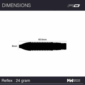 Misaladejuegos Dardos Red Dragon Reflex 90% 24g RDD2001 - Imagen 5