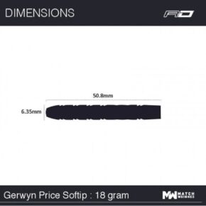 Misaladejuegos Dardos Red Dragon Gerwyn Price 90% 20g  RDD1922 - Imagen 7