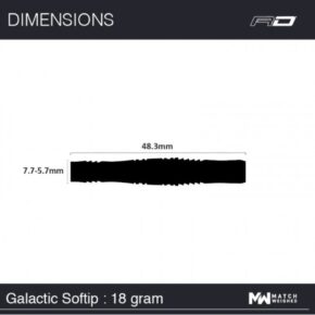 Misaladejuegos Dardos Red Dragon Galactics 90% 20g  RDD2015 - Imagen 6