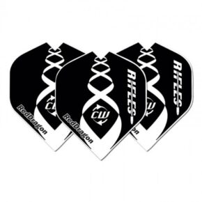 Misaladejuegos Plumas Flights Red Dragon Rifle Black Standard 2 Set 6 Unit  F6222 - Imagen 2
