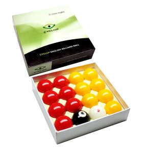 Misaladejuegos Juego Bolas Pool English Cyclop Standard Ball Set 57.15mm