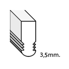 Misaladejuegos Junquillo Billar Sam Blanco 3.5mm 1m 10167