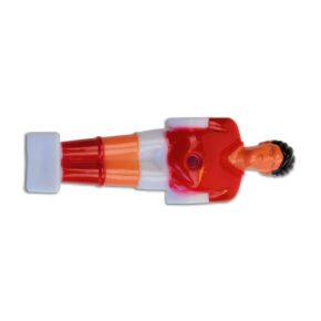 Misaladejuegos Jugador Futbolines Plastico Rojo Blanco 13mm 2495.04 - Imagen 2