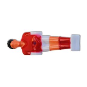 Misaladejuegos Jugador Futbolines Plastico Rojo Blanco 13mm 2495.04 - Imagen 3