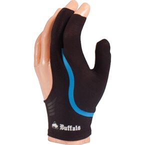 Misaladejuegos Guante Billar Buffalo Reversible Globe Black Blue M Diestro/Zurdo 3269.362