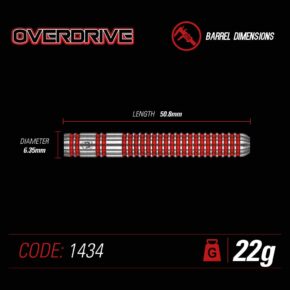 Misaladejuegos Dardos Winmau Overdrive 22g 90% 1434.22 - Imagen 4
