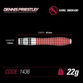 Misaladejuegos Dardos Winmau Denis Priestley 22g 90% 1436.22 - Imagen 7