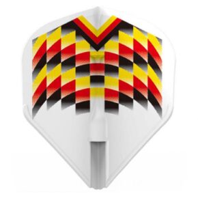 Misaladejuegos Plumas Champagne Flights Standard L-Style L1EZ Gabriel Clemens V2 White