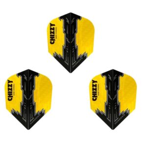 Misaladejuegos Plumas Harrows Darts Flights Prime Chizzy Yellow Black  7531 - Imagen 3