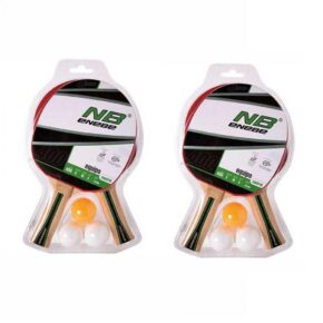 Misaladejuegos Pack Juego Completo NB Equipo 400 ( 4 palas  + 6 Pelotas)