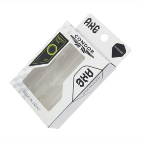 Misaladejuegos Plumas Condor Axe Standard Clear  Larga 33.5mm 3 Uds. - Imagen 2