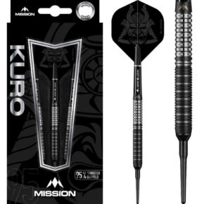 Misaladejuegos Dardos Mission ST. Kuro 95% M1 21g M000228 - Imagen 5