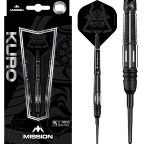 Misaladejuegos Dardos Mission ST. Kuro 95% M4 19g D9177-MI000334 - Imagen 5
