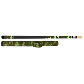 Misaladejuegos Taco Billar Americano Shooter Army Verde Pool Cue + Tubo nº1 19oz 5585.058.19oz - Imagen 2