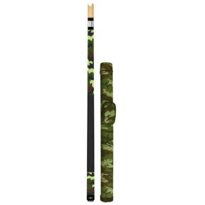 Misaladejuegos Taco Billar Americano Shooter Army Verde Pool Cue + Tubo nº1 19oz 5585.058.19oz