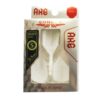 Misaladejuegos Plumas Condor Axe Shape Blanco Corta 21.5mm 3 Uds.  7737 - Imagen 3