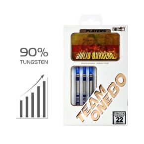 Misaladejuegos Dardos One80 Julio Barbero Steel Tip 90% 22g 7766 - Imagen 4