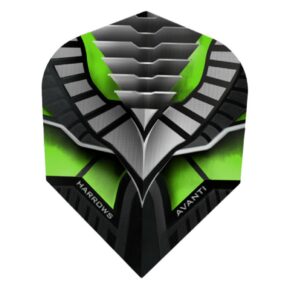 Misaladejuegos Plumas Harrows Darts Flights Avanti Green  7402 - Imagen 2