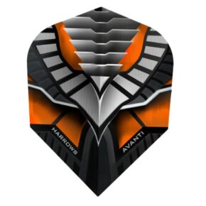Misaladejuegos Plumas Harrows Darts Flights Avanti Orange  7403 - Imagen 2