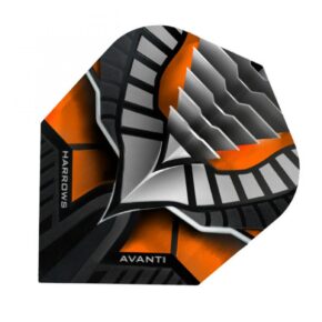 Misaladejuegos Plumas Harrows Darts Flights Avanti Orange  7403