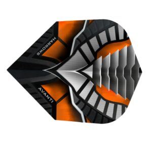 Misaladejuegos Plumas Harrows Darts Flights Avanti Orange  7403 - Imagen 3