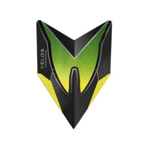 Misaladejuegos Plumas Harrows Darts Flights Velos Green Yellow  1016 - Imagen 2