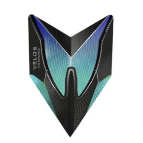 Misaladejuegos Plumas Harrows Darts Flights Velos Jade Blue  1013 - Imagen 2