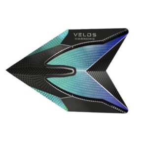 Misaladejuegos Plumas Harrows Darts Flights Velos Jade Blue  1013 - Imagen 3