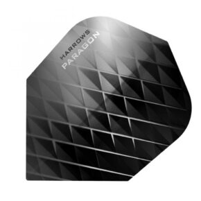 Misaladejuegos Plumas Harrows Darts Flights Paragon Black Grey  7604